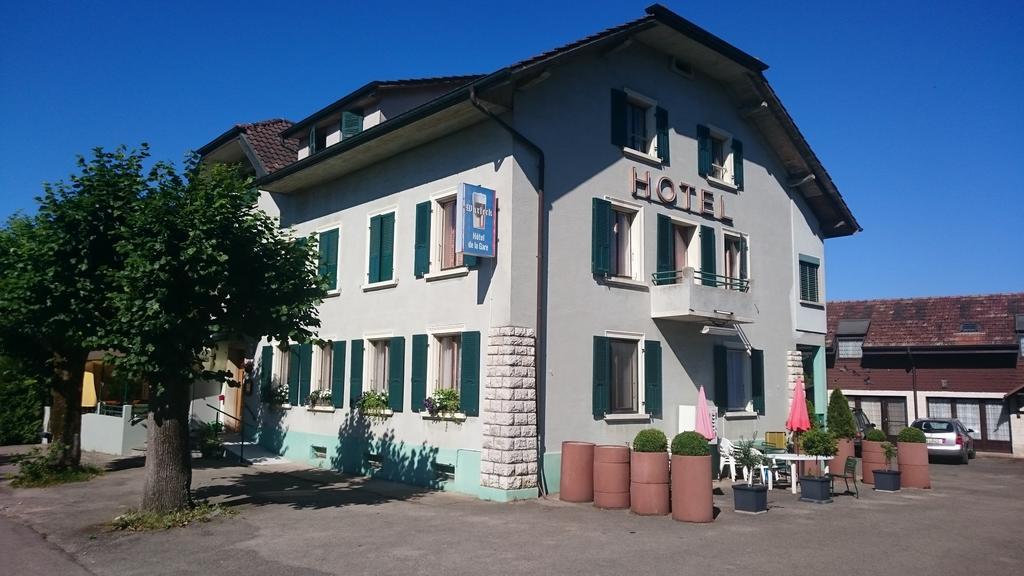 Hotel De La Gare, Vendlincourt Exterior foto